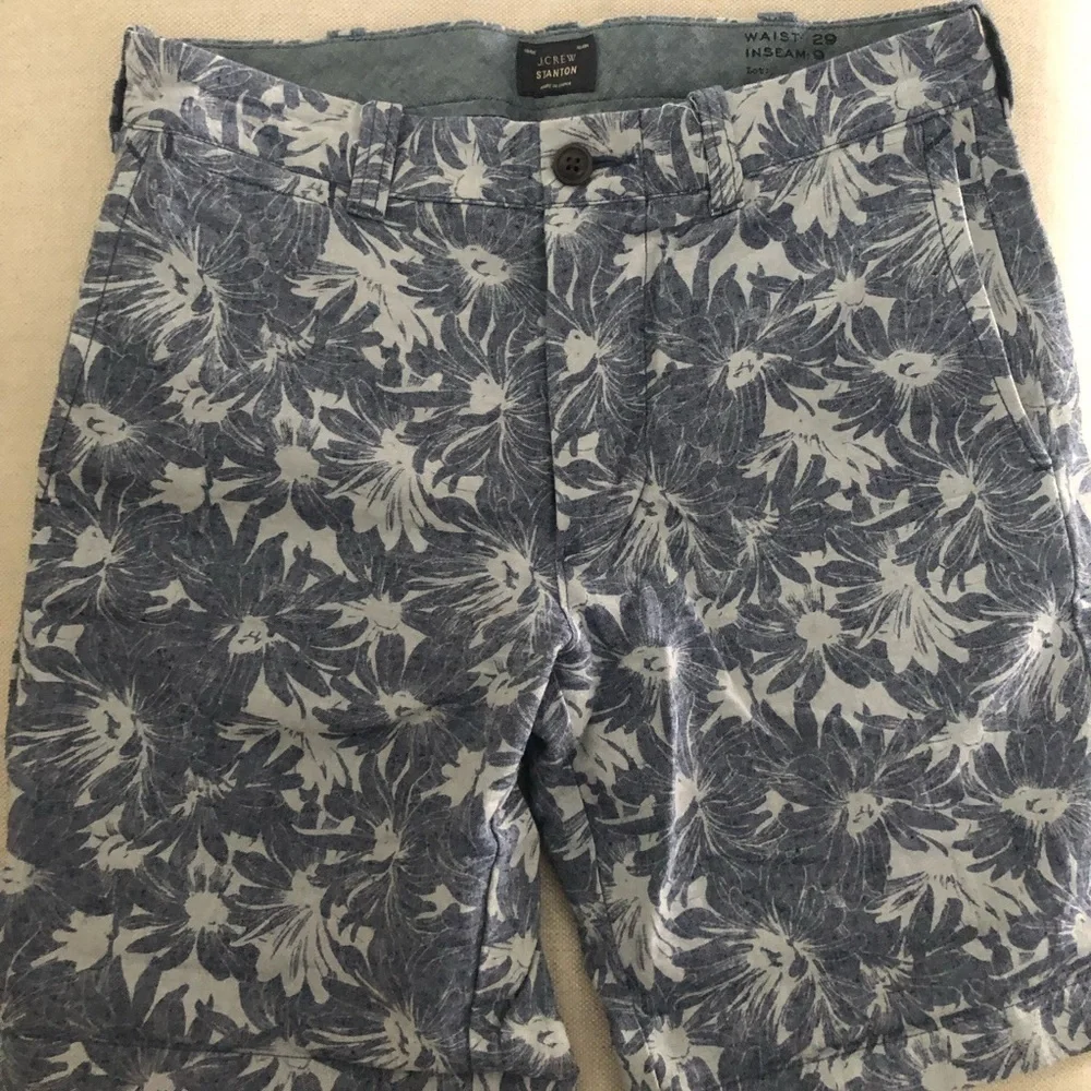 J. Crew Stanton Patterned Shorts